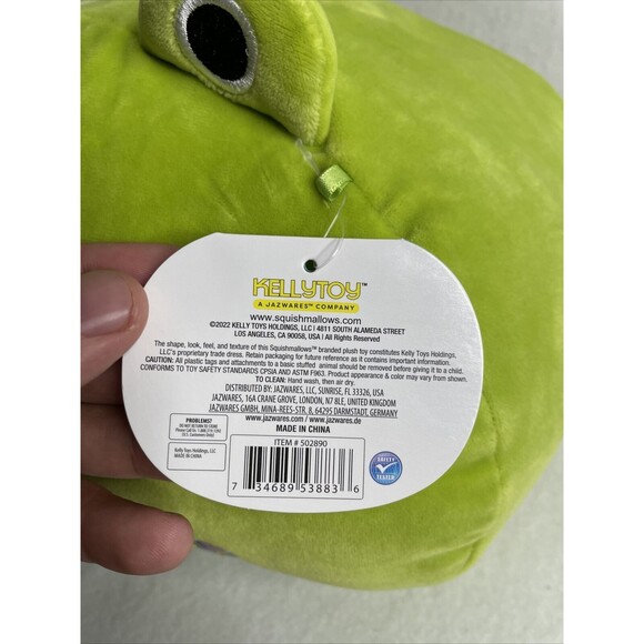 Squishmallow Wendy The Frog 11” Stackable Holiday Gift Spring Easter 2022 RARE - Picture 10 of 12